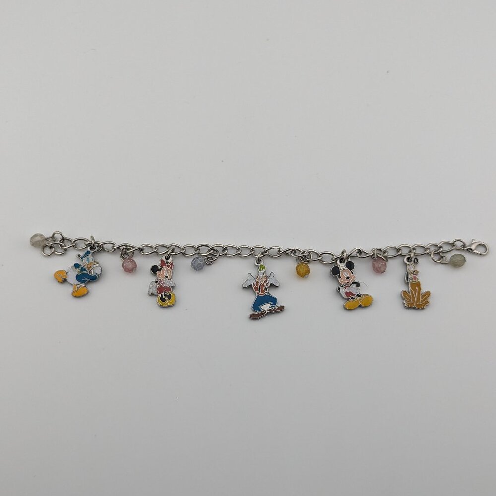 Mickey Mouse Disney 5 Charms Bracelet 7,5''